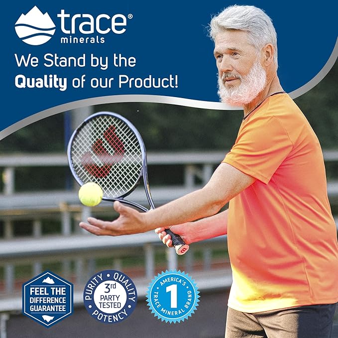 Trace Minerals | Liquid Ionic Selenium 300 mcg Dietary Supplement | Antioxidant, Supports Immunity, Thyroid Health | Vegan, Gluten Free, Non-GMO | 2 fl oz (2 pack), 96 servings