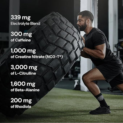 Novex Biotech PRE-7 Pre-Workout Pineapple Flavor – Super Preworkout Supplement – 300 MG Caffeine – Replenish Electrolytes – Amplify Vascular Pump* - 30 Servings