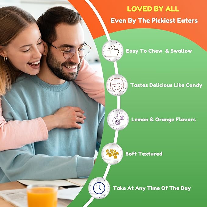 Vegan Omega 3 Gummies for Adults | No Fish Oil Burps | 60 Gummies | Plant Based w/Chia Oil, Algae | Omega 3 6 9 w/DHA, Vitamin C | for Brain, Cardiovascular & Immune Support Halal