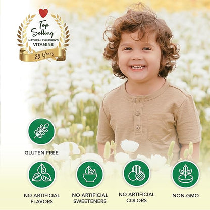 CHILDLIFE ESSENTIALS Aller-Care - Natural Relief for Kids & Toddlers, Seasonal Support with Elderberry, Bromelain, Vitamin C - Immune Boosting Formula, Grape 4 Fl Oz