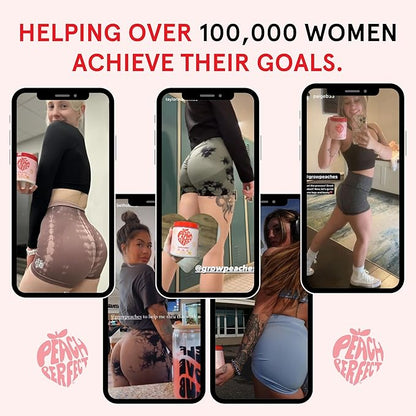 Creatine Monohydrate Powder, Glute Builder Creatine for Women with Collagen, BCAAs, 5g Vegan Micronized Creatine per Serving, for Energy, Muscle Support, 30 SVG, Strawberry Acai