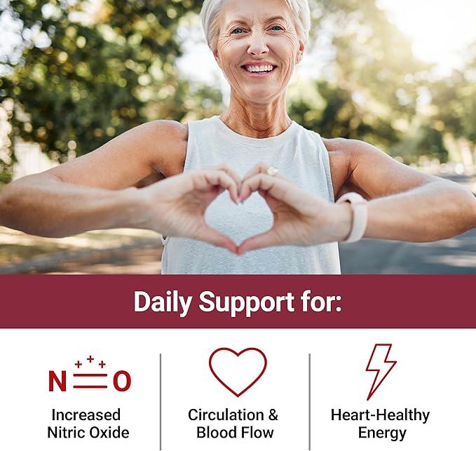 Force Factor Total Beets Blood Pressure Support Supplements with Beet Powder, Great-Tasting Beets Chewables for Heart-Healthy Energy, and Increased Nitric Oxide, 60 Chews