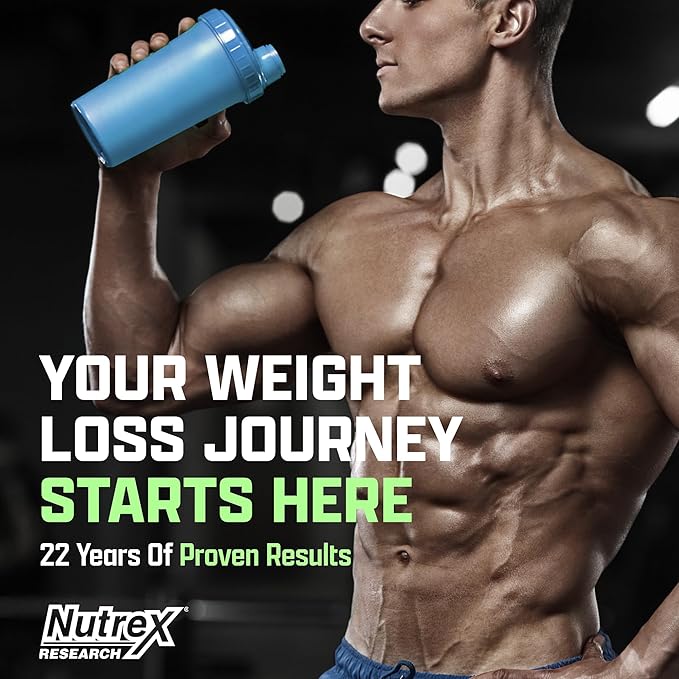 Nutrex Lipo 6 Nighttime Fat Burner | Melatonin Sleep Aid & Weight Loss Diet Pills for Men and Women | Night Time Metabolism Booster Appetite Suppressant | 30 Servings (1)