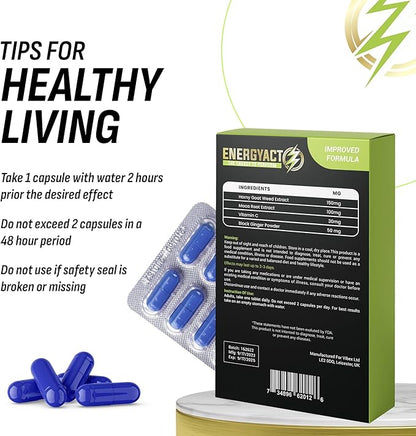 Blended Sports Nutrition for Enhanced Endurance and Energy Power-Up (10 Count)