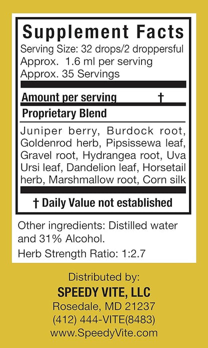 Kidney Cleanse Supplement SpeedyVite® (2 fl oz) Drops