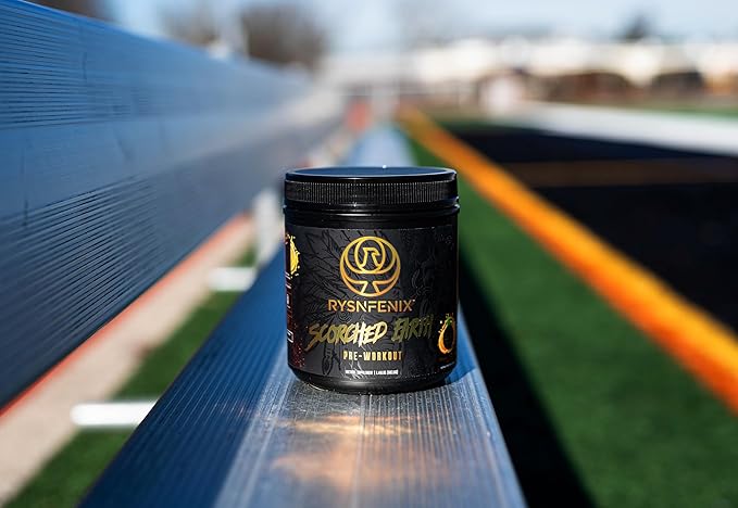 Scorched Earth Pre Workout Powder - Energy & Focus with Dual-Source Caffeine, Nootropics | Pumps from Citrulline, Beta Alanine, Nitrosigine®, GlycerPump™ (Tangerine)