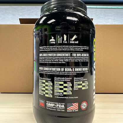 NutraBio Classic Whey Protein Powder- 25G Protein Per Scoop - Full-Spectrum Amino Acid Profile - No Fillers, Artificial Colors, Preservatives - (Pistachio Delight, 2 Pounds)