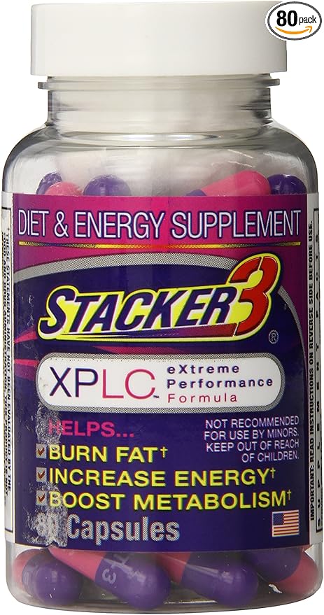 Original Stacker 3 XPLC Extreme Performance Formula, 80 Capsules