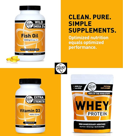 Whey Protein Powder Unflavored, Unsweetened, Keto Friendly - 2lb - Low Carb, Low Calorie, No Soy, Made in USA