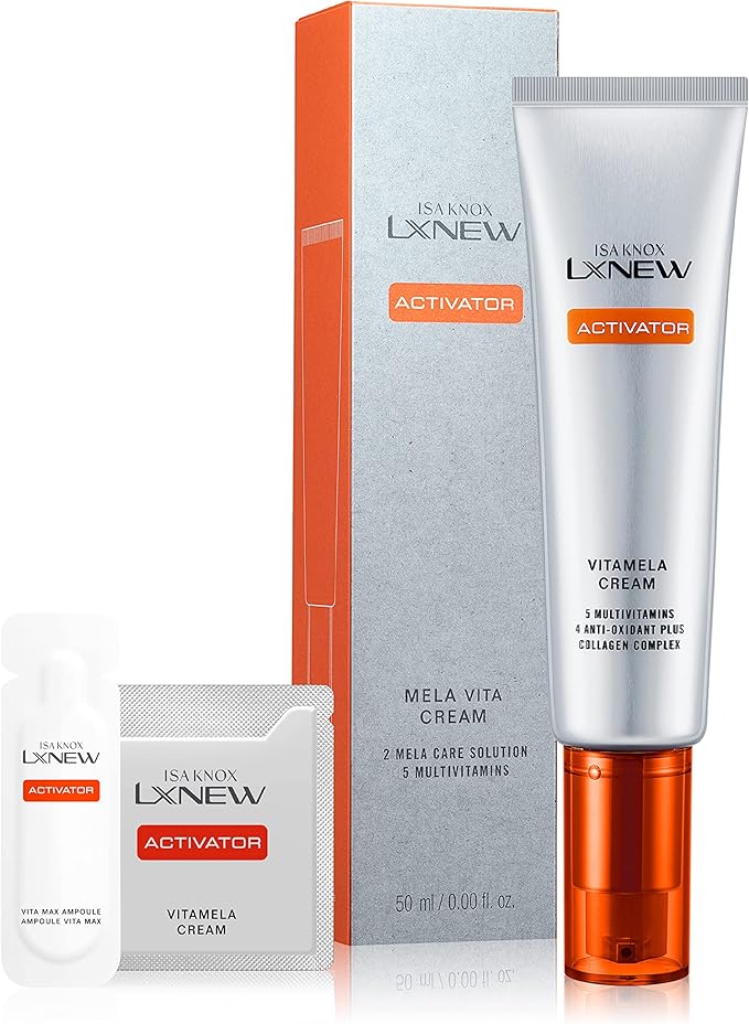 ISA KNOX LXNEW VITAMIN Cream Set (64 ml/2.16 fl oz) - Skin Radiance, Blemish Recovery/Hyperpigmentation Treatmen. Multivitamins, Antioxidant Collagen Complex.