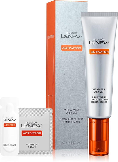ISA KNOX LXNEW VITAMIN Cream Set (64 ml/2.16 fl oz) - Skin Radiance, Blemish Recovery/Hyperpigmentation Treatmen. Multivitamins, Antioxidant Collagen Complex.