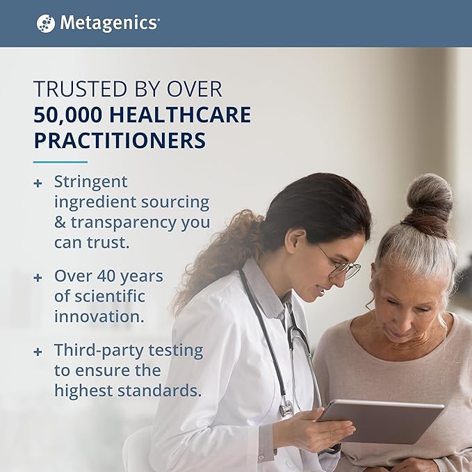 Metagenics Ultra Potent-C Chewable - for Immune & Antioxidant Support* - with L-Cysteine & L-Lysine - Chewable VIT C - Natural Orange Blast Flavor - Bioflavonoids Supplements - 90 Tablets