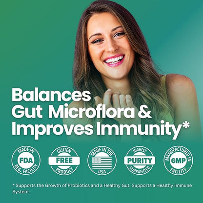 Layer Origin | PureHMO Human Milk Oligosaccharide (HMO 2'-FL) Prebiotic Powder - Feed 200 Billion Probiotics/Scoop, 45 Servings