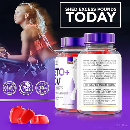 BurnWell Keto ACV Gummies, Burn Well Advanced Keto + ACV Gummies Weight Loss Formula, 1000 MG Apple Cider Vinegar, Keto Plus ACV Gummy, Official ACV Keto Reviews (60 Gummies)