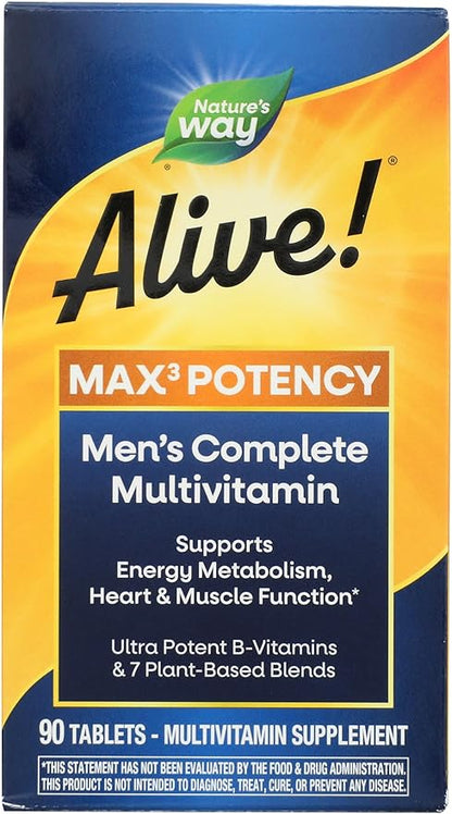 Nature's Way Alive! Men's Multi Vitamin, 90 CT