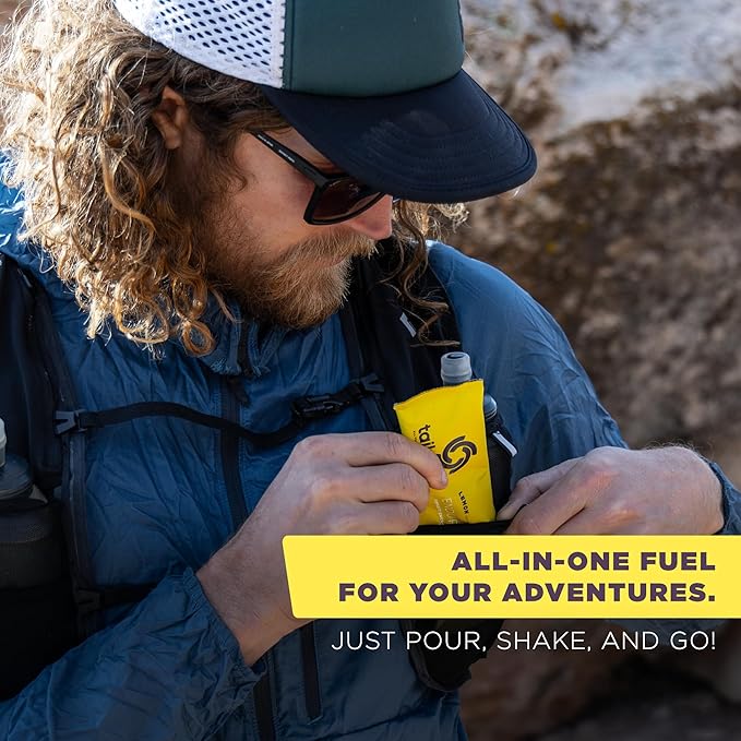 Tailwind Nutrition Endurance Fuel, Electrolyte & Hydration Sports Drink Mix Powder, Gluten-Free, Vegan, Lemon, 30 Servings