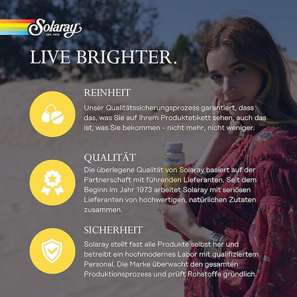 SOLARAY C Two-Stage Timed Release Supplement, 1000mg, 250 Count