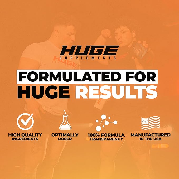 Huge Multi, Multivitamin for Men, High-Performance All-in-One Formula for Athletes, Vitamin & Mineral Replenishment, Supports Immune System & Healthy Hormone Levels (120 Capsules)