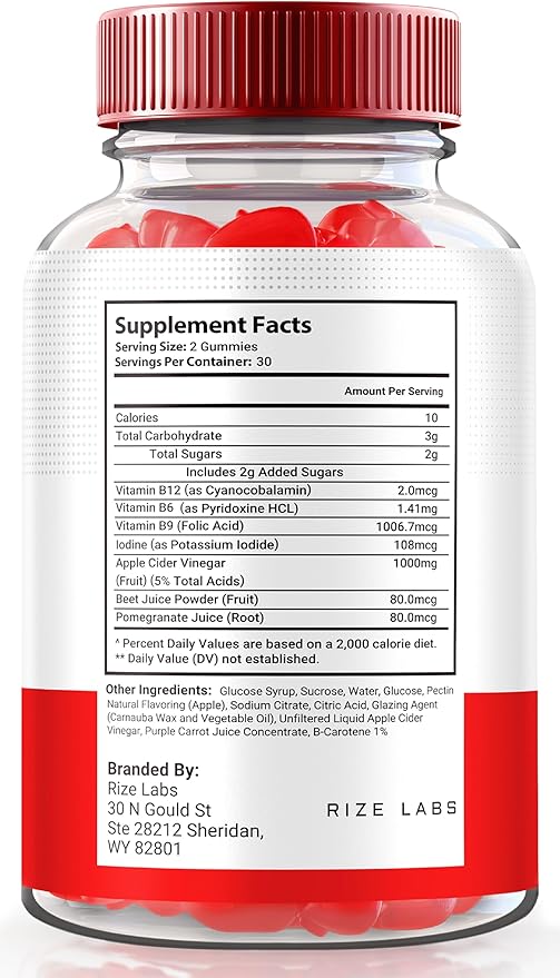 Trinity Keto+ACV Gummies for Advanced Weight Loss, All Natural Apple Cider Vinegar Supplement, 500 mg (180 Gummies)