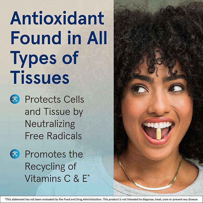 Jarrow Formulas Glutathione Reduced 500mg- 60 Veggie Capsules- Intracellular Antioxidant- Quality Glutathione Supplements- Supports Recycling of Vitamins C & E- Non-GMO- Gluten Free- Vegan, Pack of 12