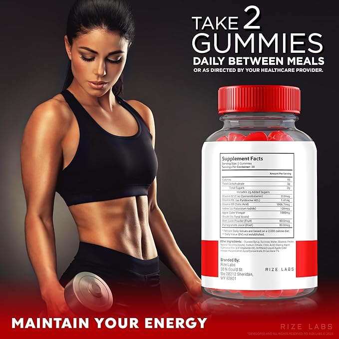 Keto Bites ACV Gummies for Advanced Weight Loss, All Natural Apple Cider Vinegar Supplement (180 Gummies)