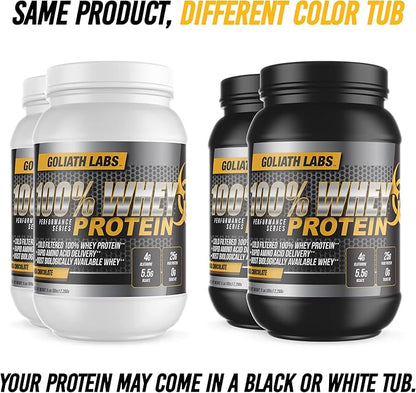 Goliath Labs 100% Whey Protein Powder 10 lb (Peanut Butter-Chocolate)