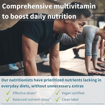 Methylated Men's Multivitamin, MTHFR Supplement with Active B-Vitamins, High Strength 2 a Day Multivitamin for Sustained Release, Added Lycopene, Clean Label, Non-GMO & Vegan 60 Tablets, by Igennus x6