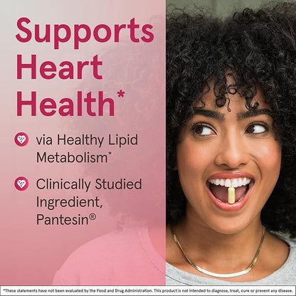 Jarrow Formulas Pantethine 450 mg - Derivative of Vitamin B5 - 60 Servings (Softgels) - Support Heart Health, Carbohydrate & Lipid Metabolism - Coenzyme A (CoA) Precursor - Pantothenic Acid Supplement