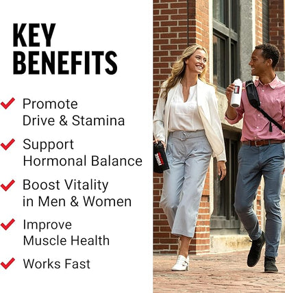 Force Factor Horny Goat Weed for Men, Natural Male Drive and Vitality Supplement with Natural Ingredients for Superior Absorption, Fundamental Series, 750mg, 60 Capsules