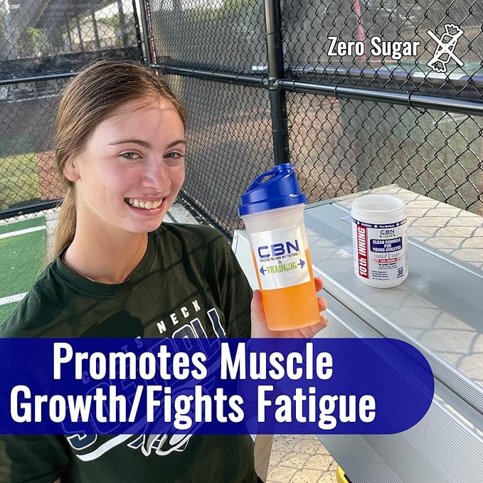 Youth Baseball & Softball in-Game Energy 10th Inning | Vitamins, Electrolytes, Amino Acids for Explosiveness, Stim-Free (30 Servings)