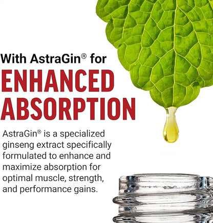 FORCE FACTOR Creatine HMB, 5g Creatine Monohydrate Powder, 3g myHMB, Support Muscle, Strength, Energy & Recovery, with AstraGin for Enhanced Absorption, ~30 Servings, Unflavored Powder