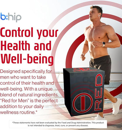 Energy Drink Powder, Red for Men 30 Drink Mix Packets. Energy Drink Packets Specially Tailored for Men. Energy Powder Drink Mix Designed to Purify and Energize The Body