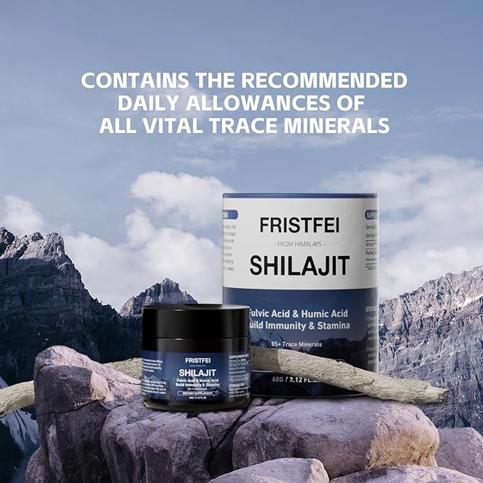 Shilajit Pure Himalayan Organic Shilajit Resin - Gold Grade 100% Pure Shilajit for Men & Women | with Fulvic Acid & 85+ Trace Minerals