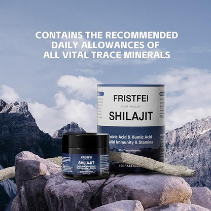 Shilajit Pure Himalayan Organic Shilajit Resin - Gold Grade 100% Pure Shilajit for Men & Women | with Fulvic Acid & 85+ Trace Minerals