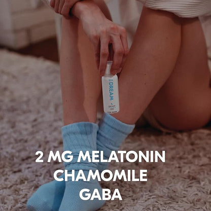 Tru Dream Shot, Cherry Berry Flavored Deep Sleep Aid Shots - Zero Sugar Calm Sleep Drink plus Melatonin, GABA, Chamomile - Caffeine Free, GF, Keto, Natural Flavors, Vegan Supplement, 2oz (Pack of 24)