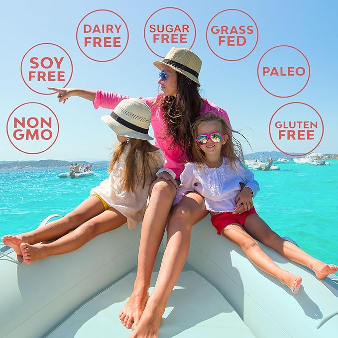 WAETER | Collagen & Electrolyte Hydration Powder | Sugar Free | Non-GMO | Gluten Free | Paleo | Soy Free | Dairy Free | Grass-Fed & Pasture Raised | 30 Servings - Citrus Splash