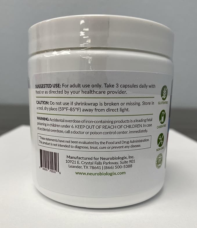 Neuro biologix Women's Essential Multi, Daily Multivitamin for Women with Iron, Superior Bioavailability for Methylation Support, Hormonal Balance - Organic, Methylated Formula, 90 Capsules