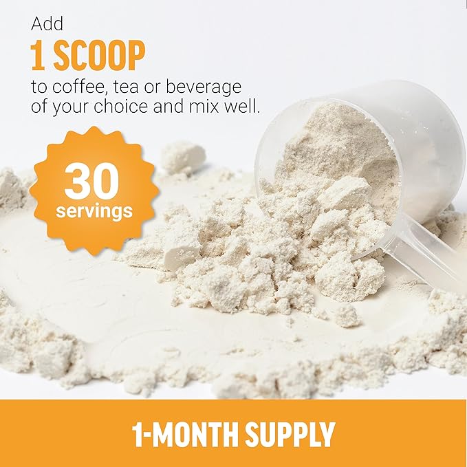 Force Factor Modern Mushrooms Powder, Mushroom Supplement to Support Energy, Focus, Immunity, & Digestion with Cordyceps, Turkey Tail, Chaga, Reishi, Lion’s Mane, Shiitake, Unflavored, 30 Servings