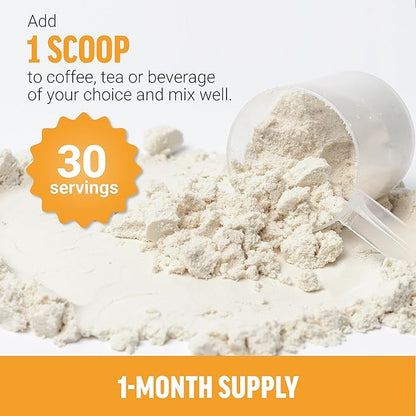 Force Factor Modern Mushrooms Powder, Mushroom Supplement to Support Energy, Focus, Immunity, & Digestion with Cordyceps, Turkey Tail, Chaga, Reishi, Lion’s Mane, Shiitake, Unflavored, 30 Servings