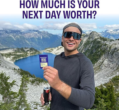 DHM Detox® - No Days Wasted® - New Look - Dihydromyricetin (DHM Supplement), Milk Thistle, Prickly Pear, B Vitamins, Hydration Electrolytes Blend-Take During Evening for Better Next Day and Recovery