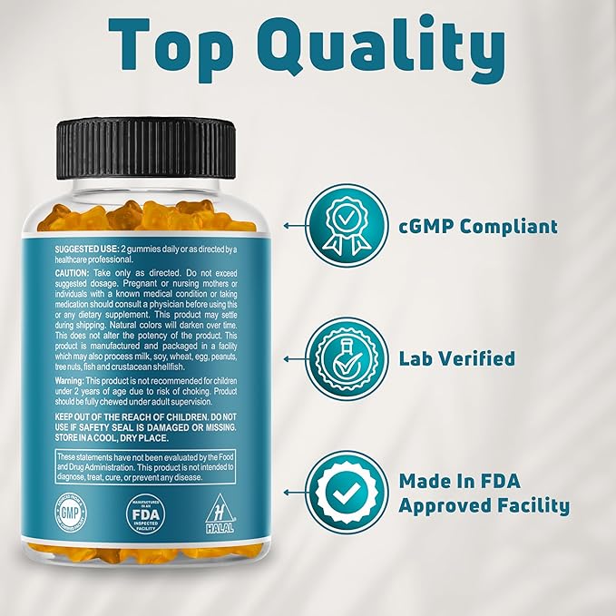 Gummy Vitamins for Kids 45 Day Supply - Vegetarian, Gluten Free, Gelatin Free, Multivitamin Gummies for Kids - Kids Gummy Vitamins to Support Immune System & Overall Wellness