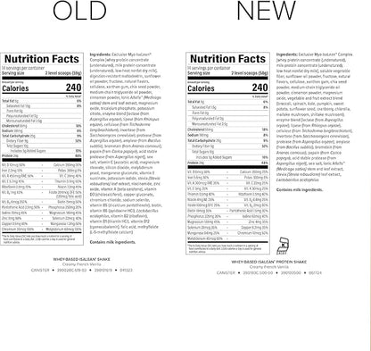 Isagenix IsaLean Shake - Meal Replacement Protein Shake Supports Healthy Weight & Muscle Growth - Protein Powder Enriched with 23 Vitamins - Creamy French Vanilla, 29.1 Oz (14 Servings)