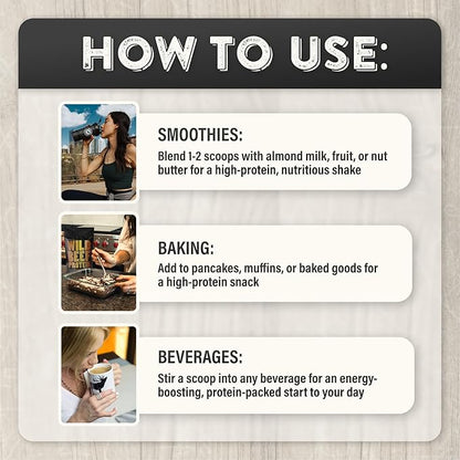 Wild Grass Fed Beef Protein Powder with Beef Organs Complex - Sugar Free Protein Shake - Low Carb & Calories - Keto/Paleo/Carnivore Friendly - Whey/Bloating/Lactose Free - Maple Pecan 10oz