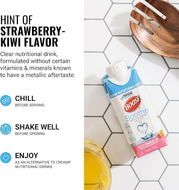 BOOST Soothe Strawberry-Kiwi, 24 Count