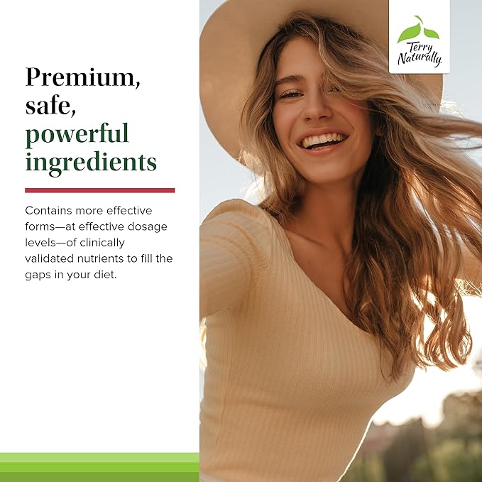 Terry Naturally Clinical Essentials - 60 Tablets - Multivitamin & Mineral Supplement with 30 Premium Nutrients, Gentle On The Stomach, No Vitamin Aftertaste - Non-GMO, Gluten-Free - 30 Servings