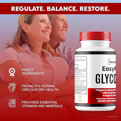 (3 Pack) Easy Flow Glycogen, EasyFlow Glycogen Support Capsules, Easy Flow Glyco Optimizer, Official EasyFlow Glyco Optimiser Capsules, Easy Flow Detox Cleanse, Easy Flow Glycol (180 Capsules)