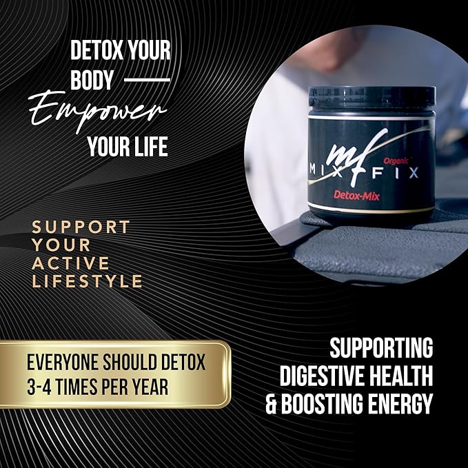 Detox Powder, Full Spectrum Detox Cleanse Mix, Detox for Natural Cleansing and Vitality, Liver Cleanse Detox, Detox Cleanse for Weight Loss, Natural Detox Powder, Vegan Detox Supplement (Chocolate)